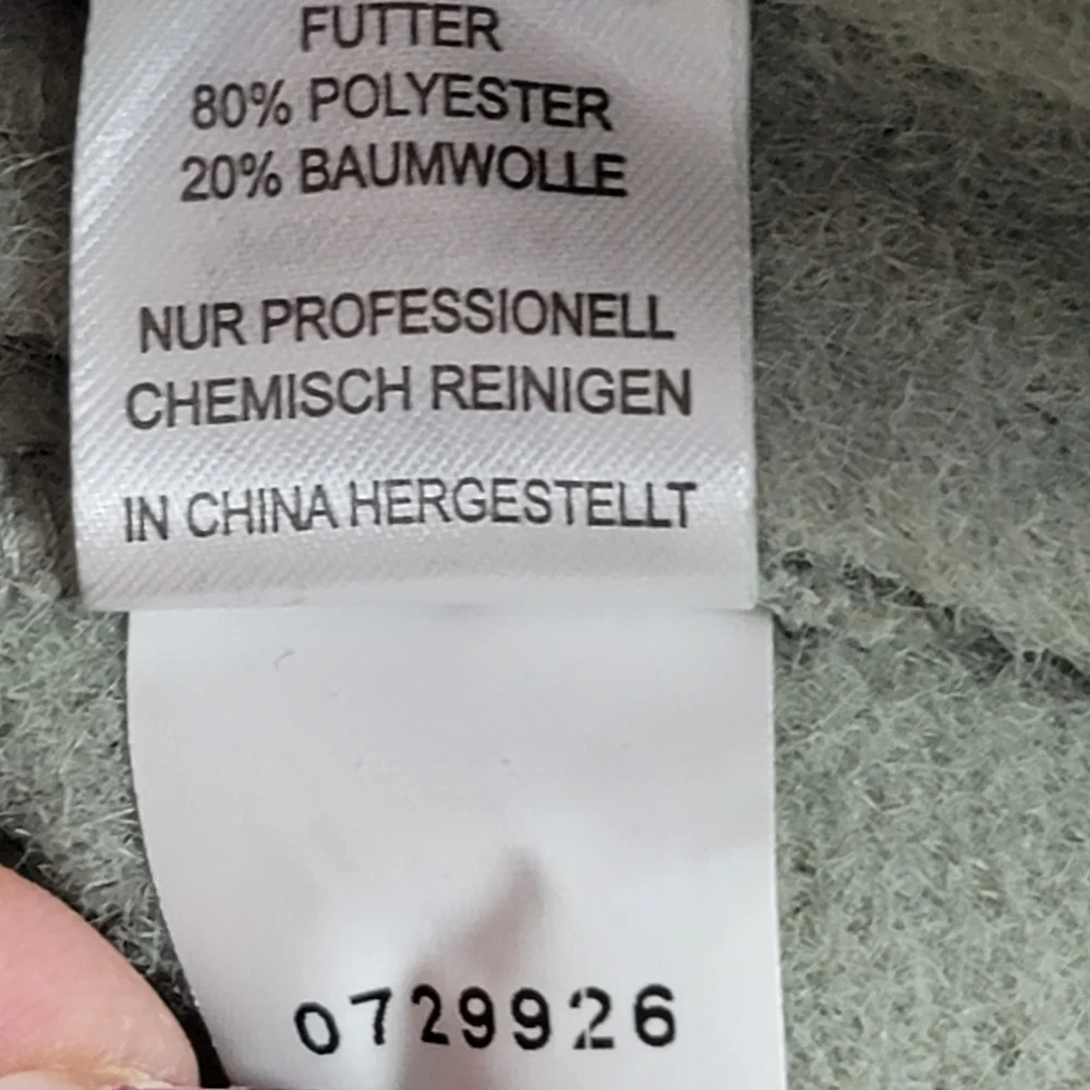 Antrophologie Fleece jacket size L Boxi Shacket sage green color - Picture 11 of 13